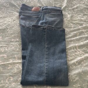 Levi's Blue Slimming Boot Jeans Classic Denim